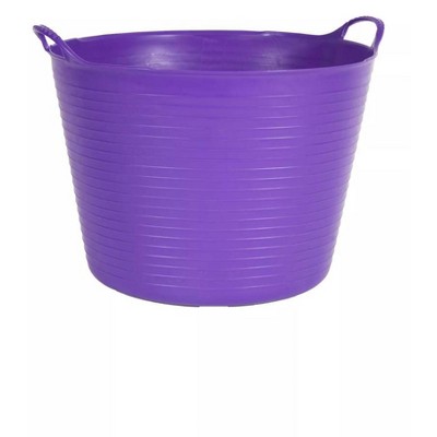 Colorful Tubtrug, 11 Gallon, Flexible Lightweight Gardening Basket, Indoor Outdoor Multi-Use