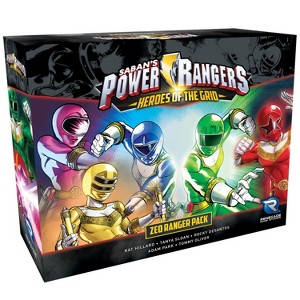 Renegade Game Studios: Power Rangers Heroes of The Grid Zeo Ranger Pack, Ages 14+ - 1 of 4