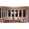 Urban Ambiance Luxury Contemporary Chandelier,  19.75"H x 25"W,  Brushed Nickel Finish, UHP2023 - 2 of 4