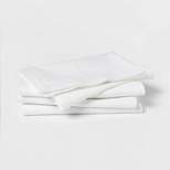 4pk Cotton Easy Care Napkins - Threshold™