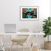 Stupell Industries Lazy Day Black Leopard Framed Print Under Glass Art - 3 of 4