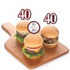 Big Dot of Happiness We Still Do - 40th Wedding Anniversary - Dessert Cupcake Toppers - Anniversary Party Clear Treat Picks - Set of 24 - 3 of 4