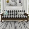 2pc Jovie Gingham Rustic Sofa and Loveseat Set - HOMES: Inside + Out - 4 of 4
