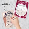 Big Dot of Happiness But First, Wine - 2-in-1 Wine Tasting Party Cards - Activity Duo Games - Set of 20 - image 3 of 4