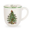 Spode Christmas Tree Cafe Mug (Set of 4) - 14 Oz Ceramic Holiday Coffee Mugs for Tea, Hot Chocolate, Lattes - Microwave & Dishwasher Safe - 2 of 4