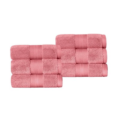 Luxury Cotton Heavyweight Solid Plush Towel Set by Blue Nile Mills