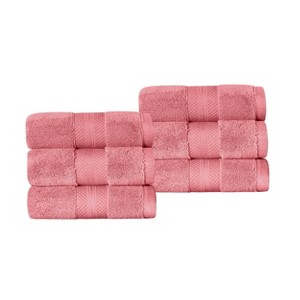 Luxury Cotton Heavyweight Solid Plush Towel Set by Blue Nile Mills - 1 of 4