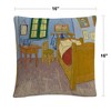 Van Gogh 16 X 16 Decorative Throw Pillow by Trademark Fine Art - 4 of 4