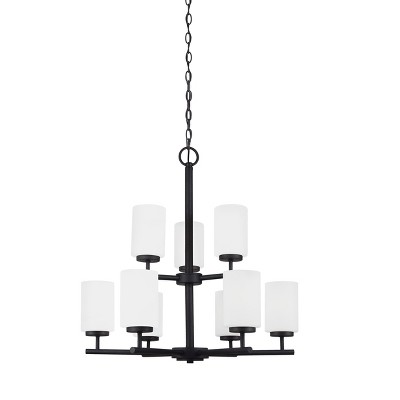 Generation Lighting Oslo 9 light Blacksmith Chandelier