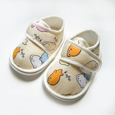 MyKids-USA Baby Cartoon Soft Antiskid Hook And Loop Baby/Toddler Shoes Low