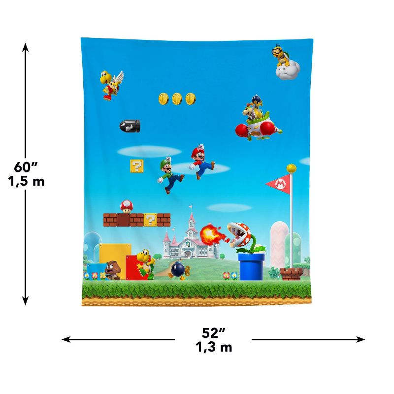 Nintendo Super Mario Kids&#39; Tapestry - RoomMates, 3 of 6