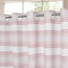 Horizontal Beach Stripe Water Repellent Shower Curtain - 2 of 4