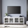 68" White TV Stand - Henn&Hart - 2 of 4