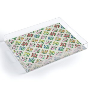 Evanjelina & Co Japanese Collection Cream Acrylic Tray - Deny Designs - 1 of 4