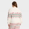 Women's Fair Isle Holiday Matching Family Sweater - Wondershop™ Cream - 2 of 4