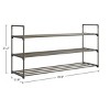 Hastings Home 3-Tier, 18 Pair Shoe Storage Rack - 4 of 4