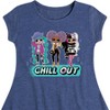 Girls' - LOL Surprise! - Winter Dolls Fit & Flair Cap Sleeve Dress - 2 of 3