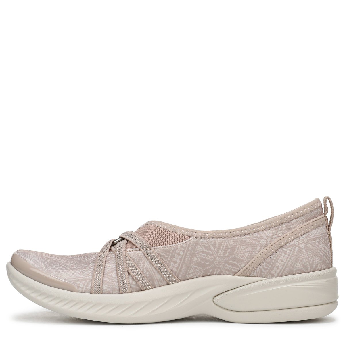 Женские туфли Bzees for Lifestride LifeStride Women's Niche Loafer Beige Batik Fabric 8 M — фото 5