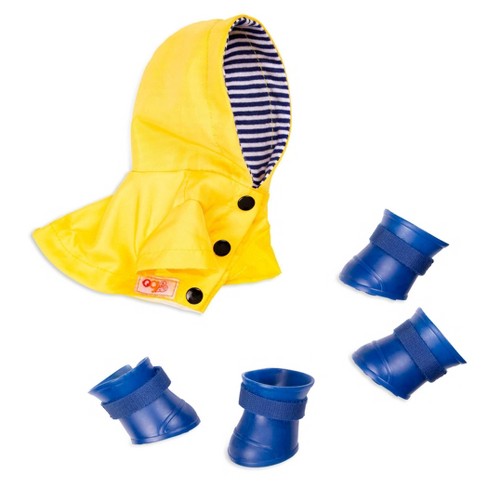Our Generation Pet Dog Rainy Day Outfit - Paws N' Puddles - image 1 of 3