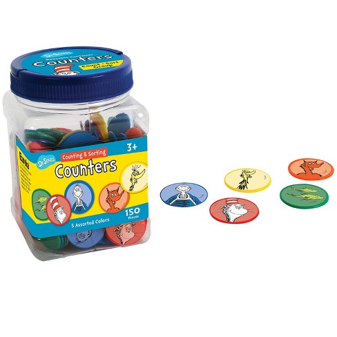 40pcs Cognitive Disc Mathematics Learning Chips Math Learning Coins  Counting Coins Children Math Counters Math Learning Counters Counting Chips  Double