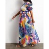 Women's Tropical Breeze Maxi Top - The Curve - 3 of 3