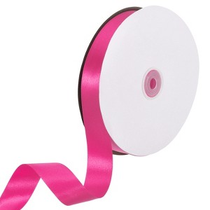 Unique Bargains Silky Polyester Smooth Shiny Fabric Ribbons - 1 of 4