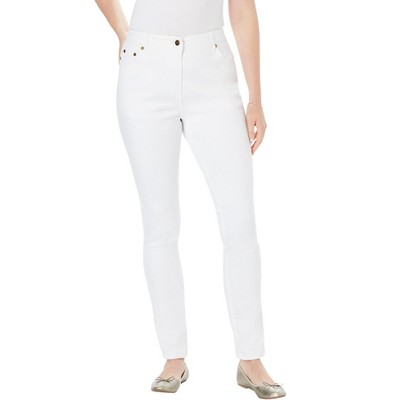 Woman Within Women's Plus Size Tall Stretch Slim Denim Jean