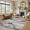 World Rug Gallery Transitional Horizon Area Rug for Living Room, Bedroom, or Entryway – Family Friendly and Easy to Maintain - 2 of 4