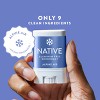 Native Holiday Limited Edition Aluminum-Free Mini Deodorant - Travel Size - Alpine Air - 0.35oz - 4 of 4