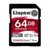 Kingston Canvas React Plus 64GB U3 V90 SD Card - 2 of 3