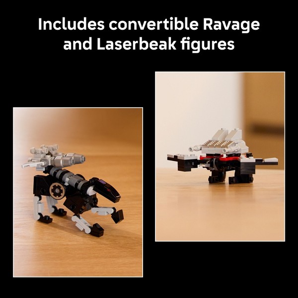 LEGO Icons Transformers Soundwave Kit de Modelo 10358 6