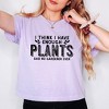 Simply Sage Market Women's I Have Enough Plants Bold Short Sleeve Relaxed Fit Cropped Tee - 2 of 4
