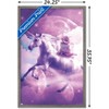 Trends International James Booker - Kitty Cat Riding On Space Galaxy Unicorn Framed Wall Poster Prints - 3 of 4