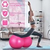 Toyzone World Exercise Peanut Yoga Ball Pink - 2 of 3