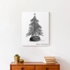 Creative Products Neutral Christmas Tree 16 x 20 Canvas Wall Art - 4 of 4