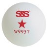 S&S Worldwide 1-star Table Tennis Ball, White, Pk144 - 2 of 3
