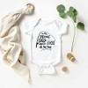 The Juniper Shop Proof Dad Doesn't Fish All The Time Baby Bodysuit - 2 of 2
