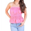 Women's Oh So Girly Peplum Top - DAVI & DANI - 3 of 4