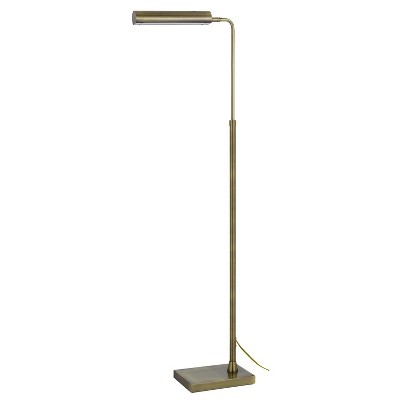 Cal Lighting Delray 17W, 3000K Non dimmable Integrated LED Metal Floor lamp with Adjustable Height