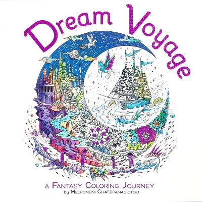 Dream Voyage Coloring - (Melpomeni Coloring Collection) (Paperback)
