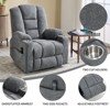 KWPZQEB Large Power Lift Recliner Chair, Electric Recliner w/ Heat & Massage and 2 Cup Holders,Lay Flat Sleeping Chair for Living Room - 3 of 4
