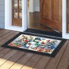 Briarwood Lane Winter Doormat 30x18 Indoor Outdoor Snowman and Birds For Winter Doormat - 3 of 4
