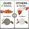 Earthtrends Heavy Duty Paper Plates Checkered decor Disposable Party Plates 8 In Dessert Plate & 10 in paper plate race car decorations for party - 4 of 4