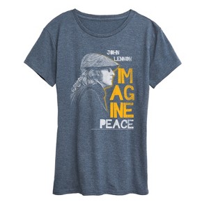 Women's - John Lennon - John Lennon Profile Short Sleeve Graphic T-Shirt - 1 of 4