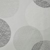 Cabrillo Geometric Print Microfiber Shower Curtain - Gray: Madison Park, Polyester, Buttonhole Top, Easy Care - image 4 of 4