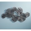 Dahlia Studios Ponderay 40 1/2" Wide Black Fan Metal Wall Art - 2 of 4