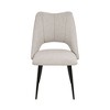 PAGED Modern Dining Chairs Set of 4 with Metal Legs, Dining Room Chairs with Adjustable Feet for Dining Room, Kitchen, Restaurant - 3 of 4
