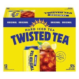 Twisted Tea Original Hard Iced Tea - 12pk/12 fl oz Cans - 1 of 4