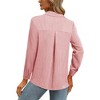 Nlife Womens Rhinestone Fringe Shirt Top Western Cowgirl Cowboy Rodeo Sparkly Tassel Long Sleeve Button Down Shirts Nashville Country Concert Outfit - 4 of 4