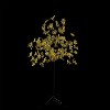 Northlight Pre-Lit Yellow Maple Leaf Artificial Tree - 5' - White LED Lights - 2 of 3